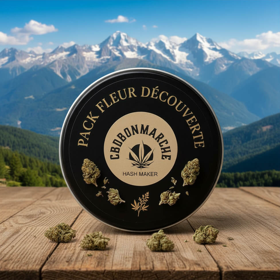 PACK FLEUR CBD DÉCOUVERTE